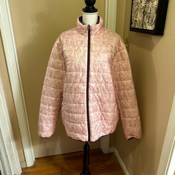 Disney Jackets & Blazers - Disney puffer jacket XL. Pink